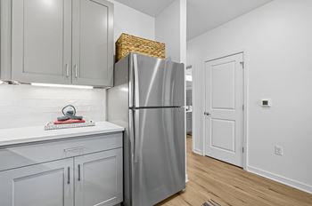 Subway tile backsplash